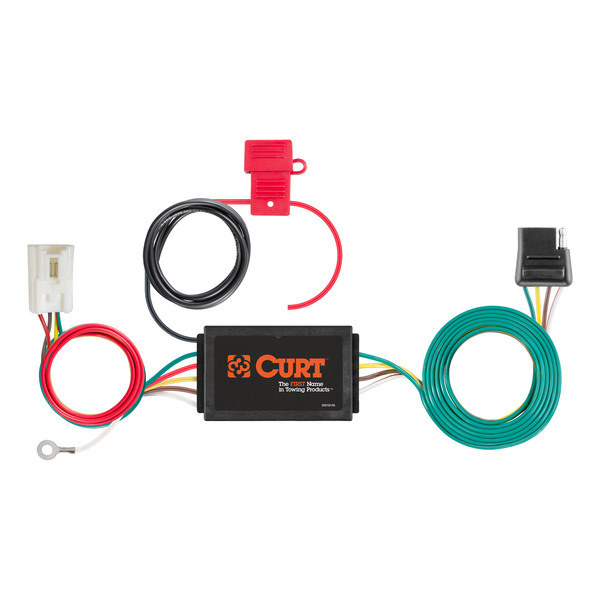 Curt CustomWiringConnector (4Way FlatOutput, OEM TowPackage Required), 56412 56412